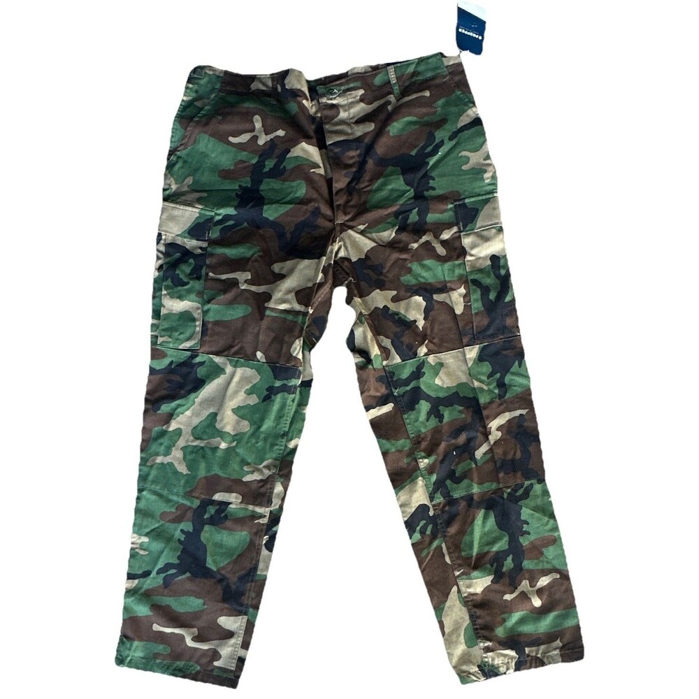Propper BDU Tactical Pants XL Regular Woodland Camo Cargo Military NEW